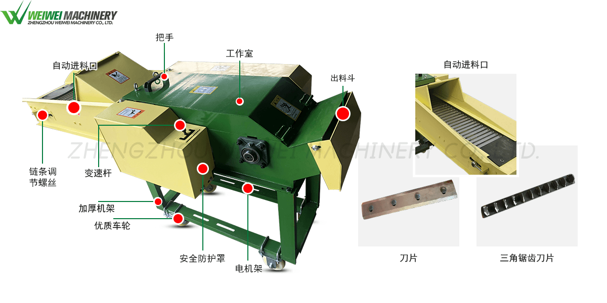 养殖场专用铡草机铡揉机